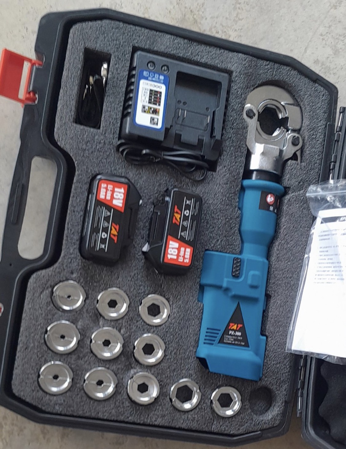 K&Igrave;M &Eacute;P COS THỦY LỰC D&Ugrave;NG PIN PZ-300