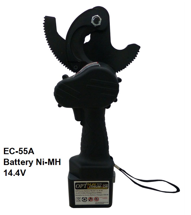 M&aacute;y cắt c&aacute;p d&ugrave;ng pin OPT EC-55A, ECB-55A