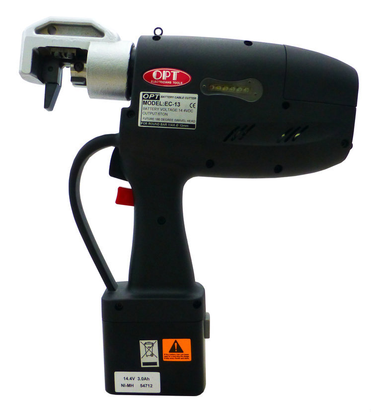 M&aacute;y cắt sắt d&ugrave;ng pin OPT EC-13, ECL-13