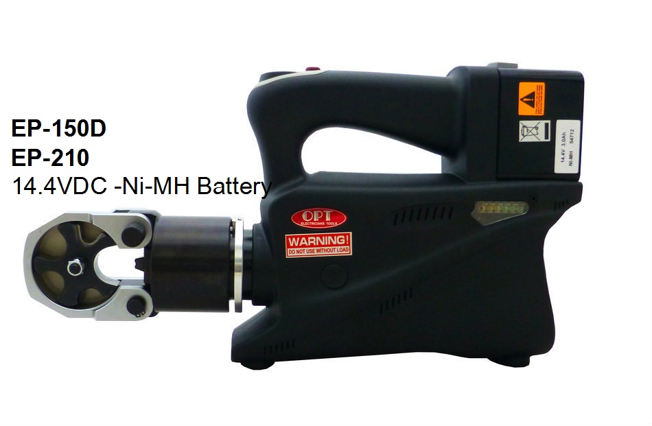 M&aacute;y &eacute;p cos thủy lực d&ugrave;ng Pin OPT EP-150D, EP-210