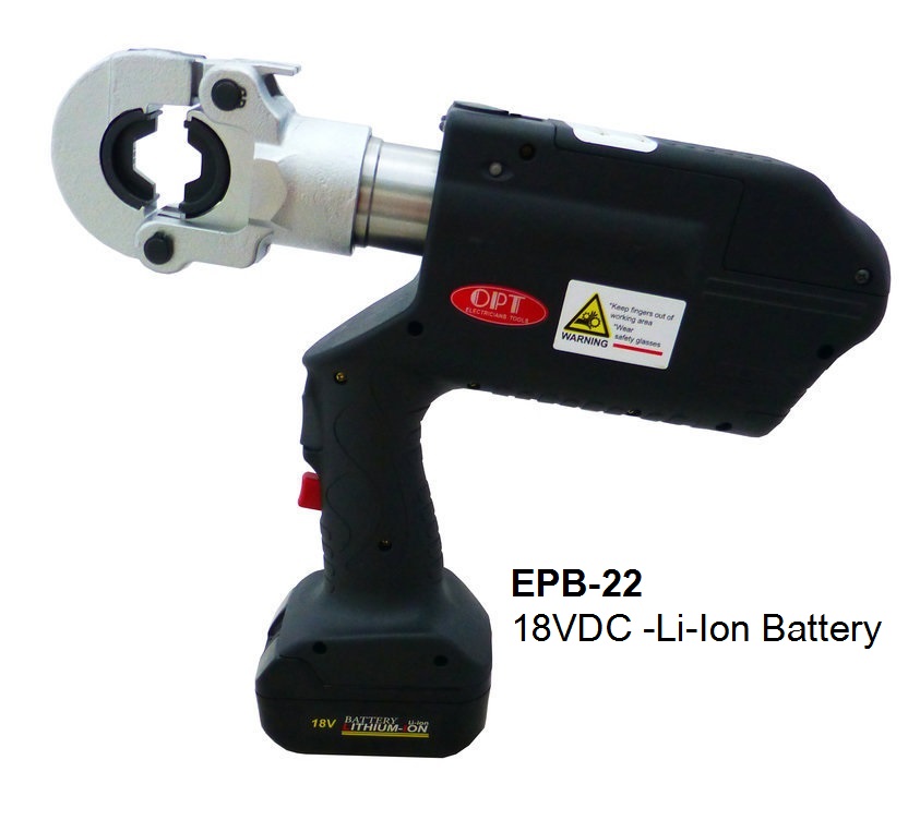 M&aacute;y &eacute;p cos thủy lực d&ugrave;ng Pin OPT EP-22, EPB-22