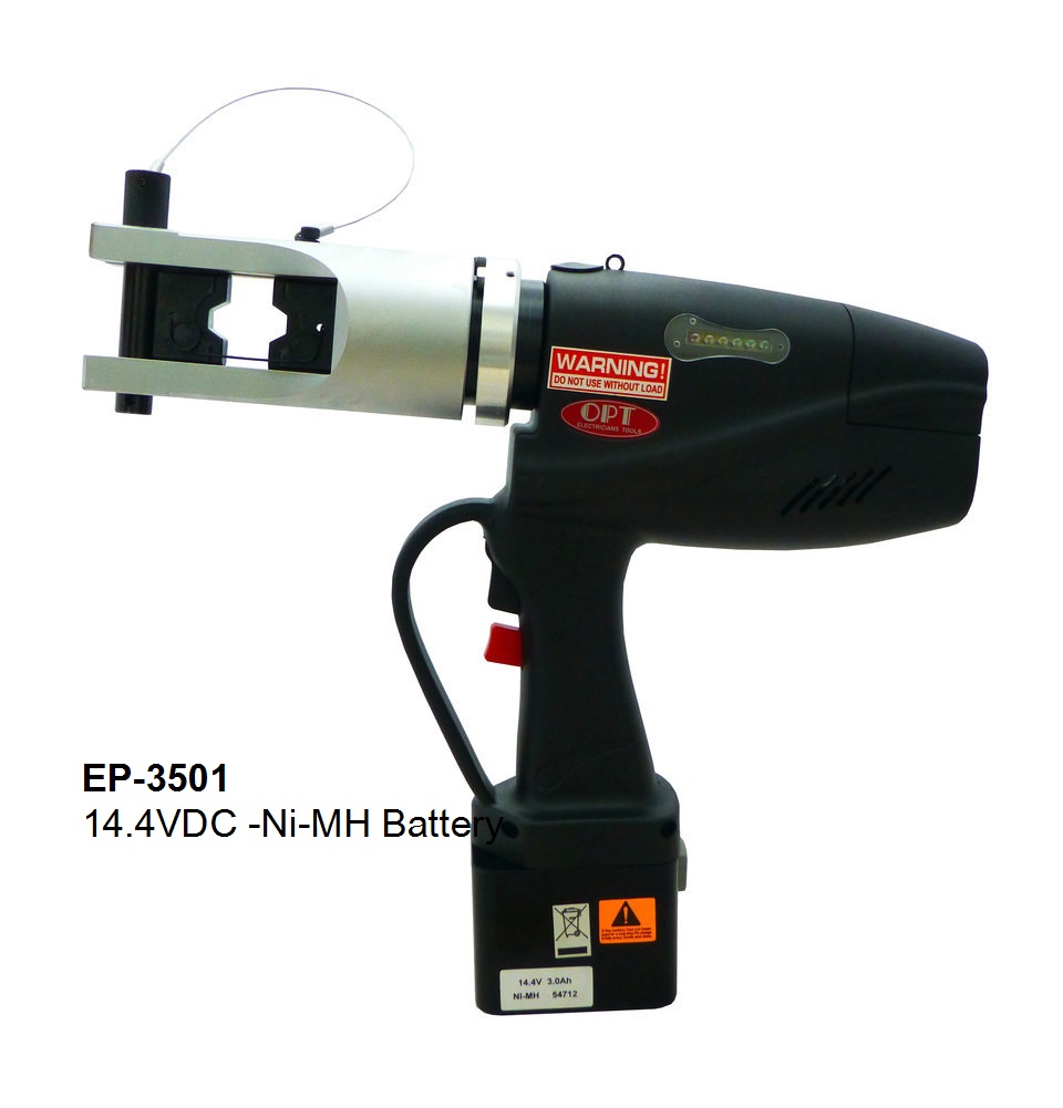 M&aacute;y &eacute;p cos thủy lực d&ugrave;ng Pin OPT EP-3501, EPB-3501