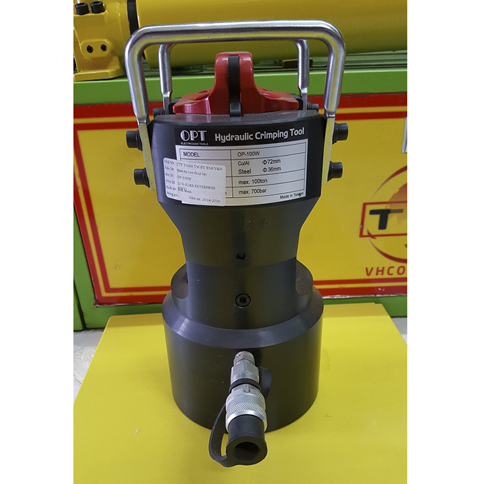 Đầu &eacute;p c&aacute;p thủy lực OPT OP-100W & OP 200W
