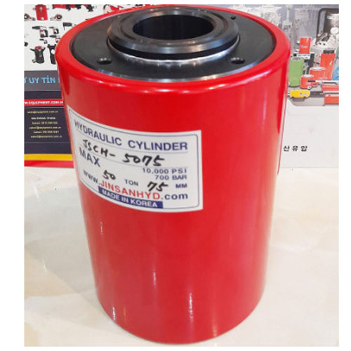 K&iacute;ch rỗng t&acirc;m 50 tấn Jinsan JSCH-5075