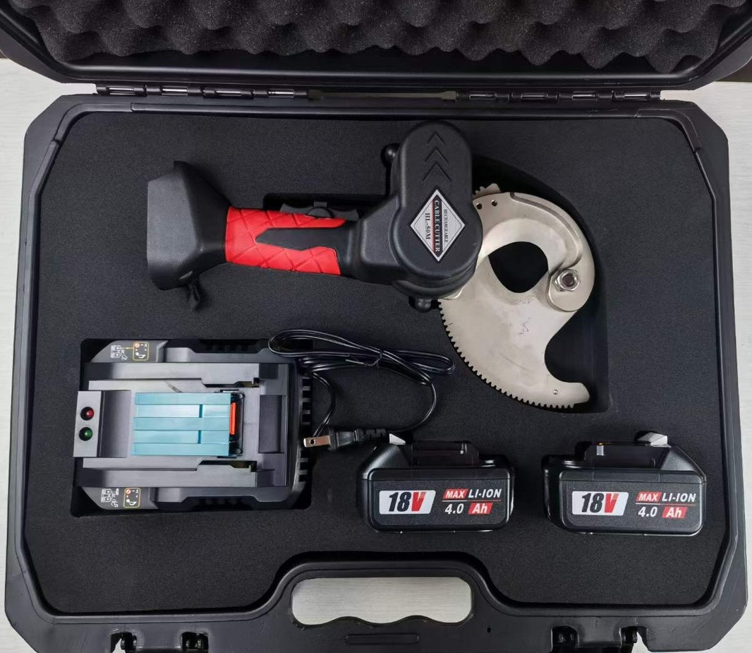 M&aacute;y cắt c&aacute;p thủy lực Pin HEWLEE HL-50M