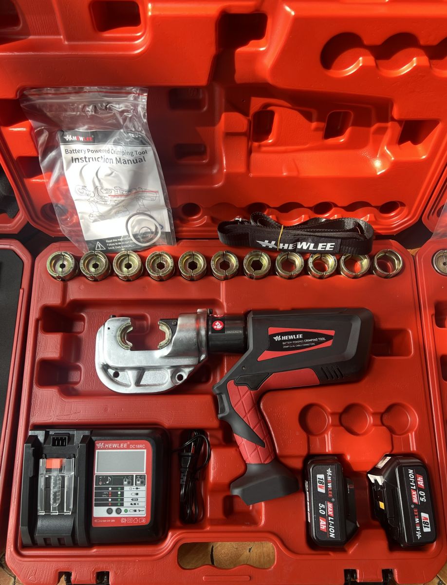 M&aacute;y &eacute;p cos thủy lực d&ugrave;ng pin HEWLEE HL-400B