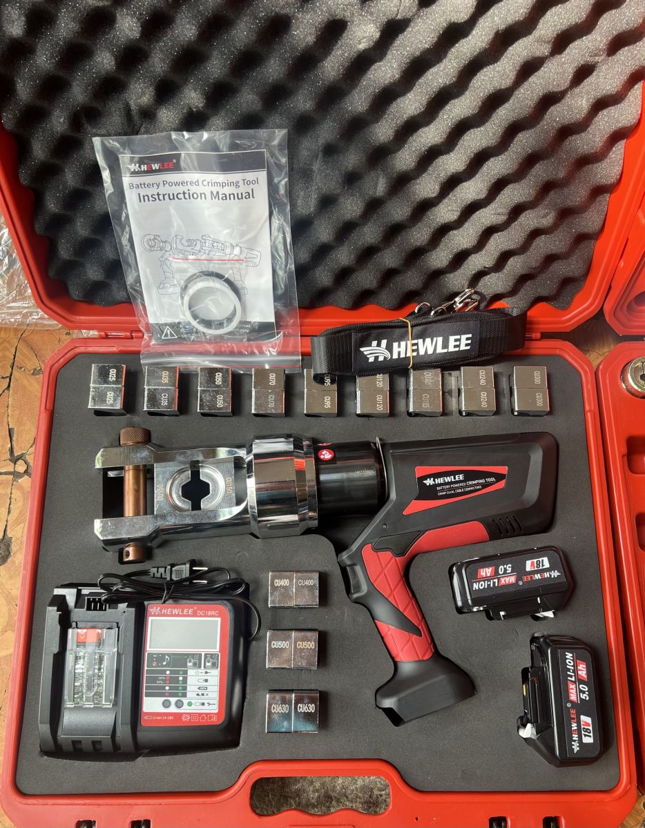 M&aacute;y &eacute;p cos thủy lực d&ugrave;ng pin HEWLEE HL-630B