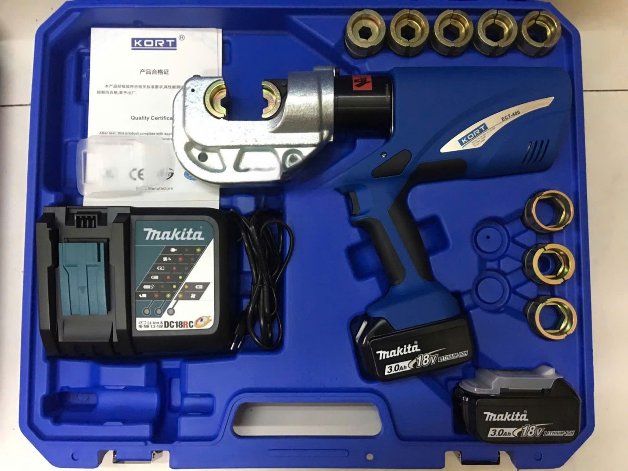 M&aacute;y &eacute;p cos d&ugrave;ng pin KORT ECT-400